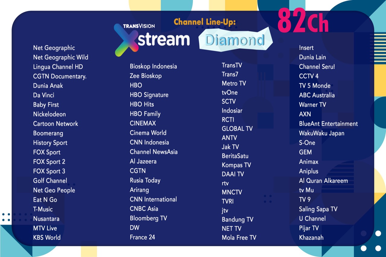 channel list Diamond